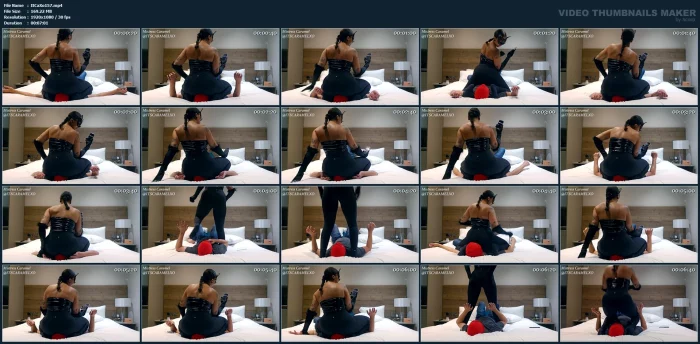 Timed Facesitting Challenge - MISTRESS CARAMEL / ITSCARAMELXO - MP4