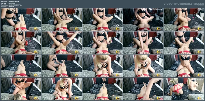 Behind Video From Izzy Fucking My Tits - KATERINA HARTLOVA - MP4