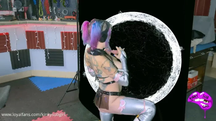 Cyber Stroker - A Hacked Gloryhole - KINKYSUBGIRL CLAIR - MP4