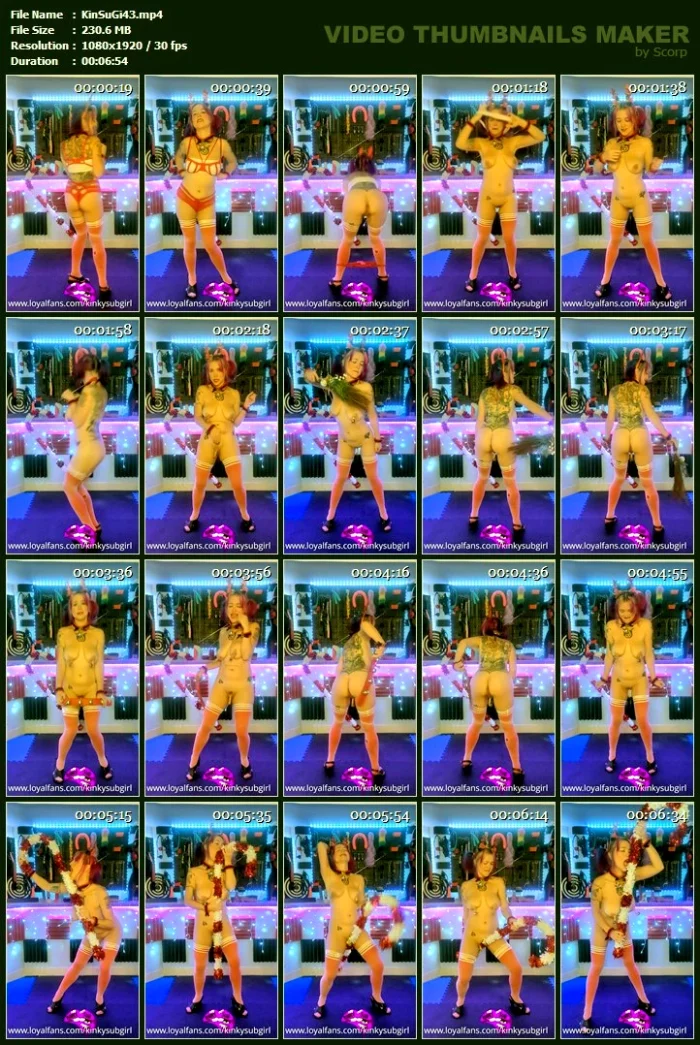 Jingle Bell Slut - KINKYSUBGIRL CLAIR - MP4