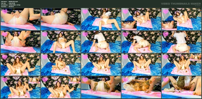 Overloading My Diaper In Plastic Pants - KITTY SKATT - MP4