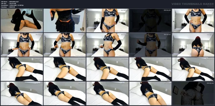 Your Gothic Stepsister - Were You Watching Me Freak - KITSY VIXEN FARTS / GODDESS KITSY - MP4