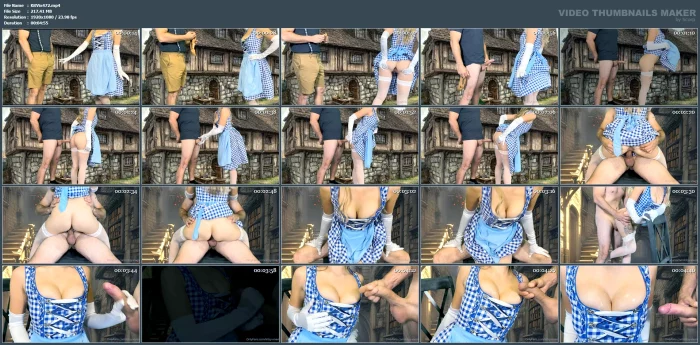 The Gassy German Whore - KITSY VIXEN FARTS / GODDESS KITSY - MP4