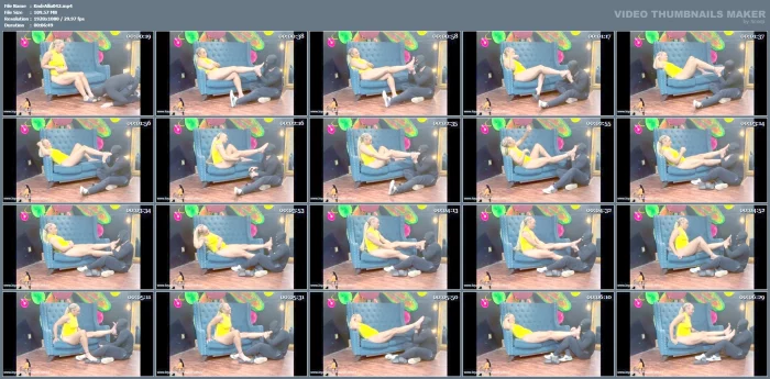 Foot Gagging This Foot Slut - GODDESS KENDRA ALLURE - MP4