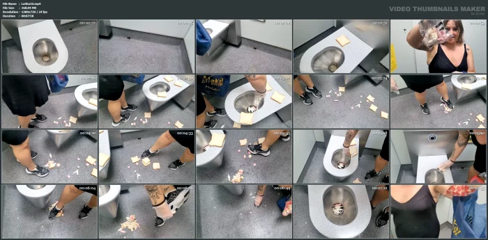 Your motorway toilet menu! - LADY SHAY - MP4