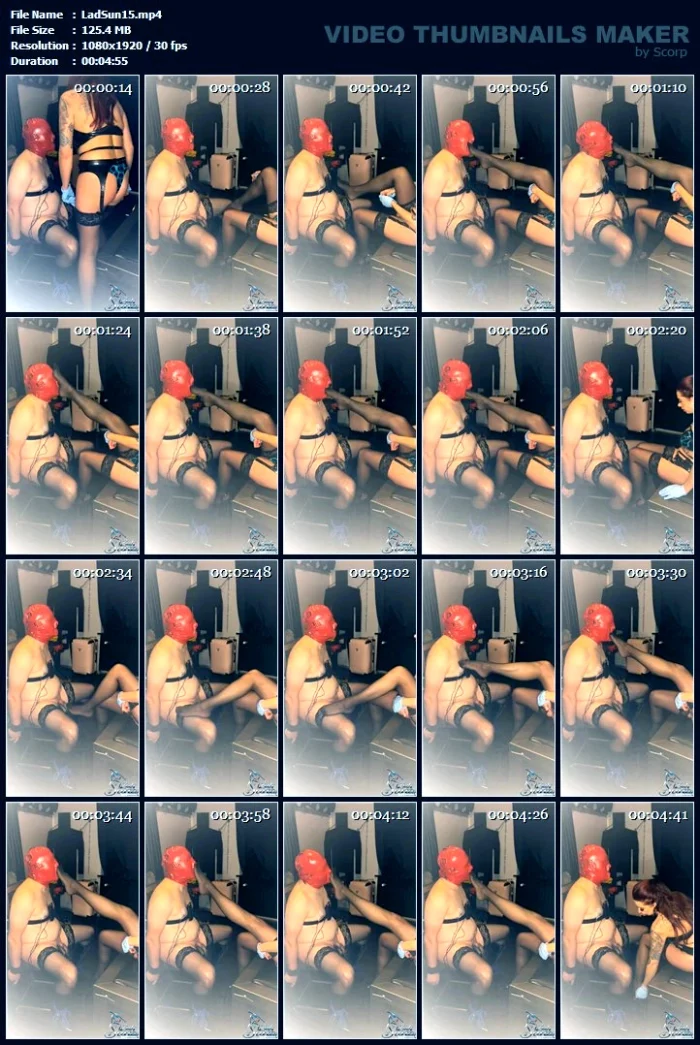 Slave Is Tortured With Electric Shocks While He Gets To Kiss My Feet! - LADY SUNA / LADYSUNA94 - MP4