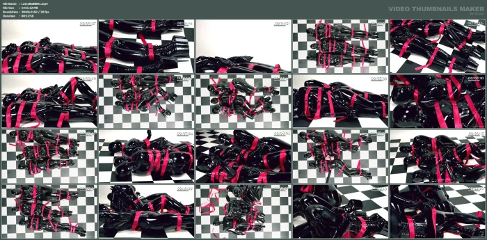 (S)trapped Drones - LATEX LOLA NOIR / CHURCH OF KINK - MP4