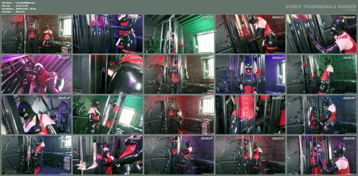 Cage Fuck - LATEX LOLA NOIR / CHURCH OF KINK - MP4
