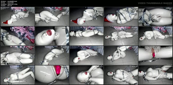 Dreaming Of A White Christmas - LATEX LOLA NOIR / CHURCH OF KINK - MP4