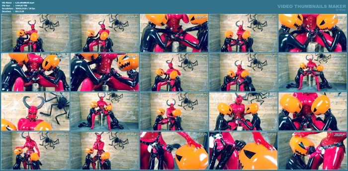 Giving The Devil A Hand - LATEX LOLA NOIR / CHURCH OF KINK - MP4