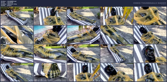 Sealed Tight, Left Outside - LATEX LOLA NOIR / CHURCH OF KINK - MP4