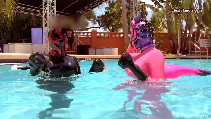 Party Animals - LATEX LOLA NOIR / CHURCH OF KINK - MP4