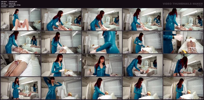 Forced Feeding In Psycho Clinic! - LADY YUNA / MISTRESS YUNA - MP4