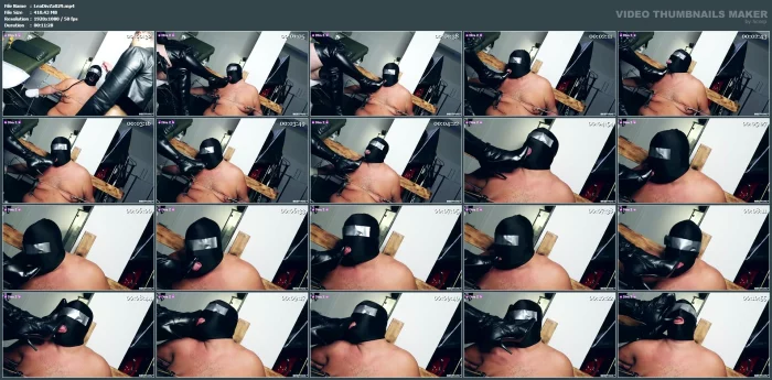 Boot Licker Training - Now Things Are About To Get Really Nasty - LEATHER DIVA ZARAH / DIVA Z - MP4