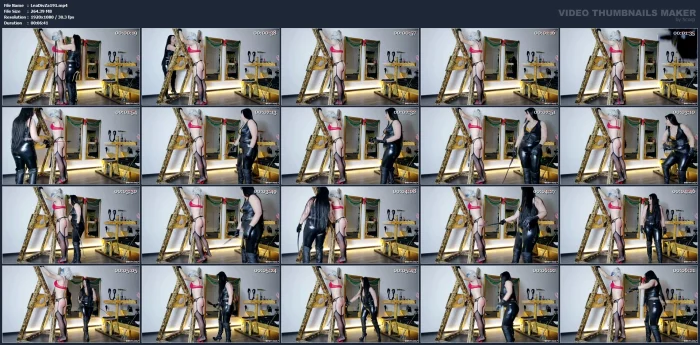 Whipping Slut - This Wet Piece Of Ass Is About To Get Punished Hard Again - LEATHER DIVA ZARAH / DIVA Z - MP4