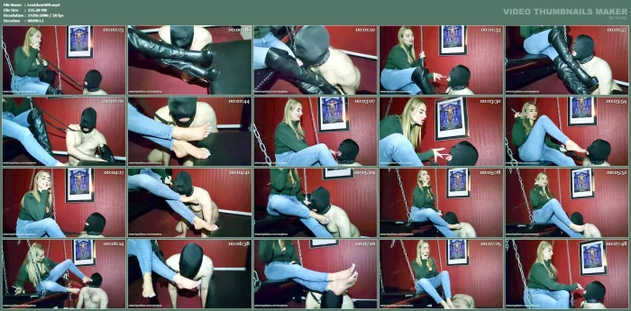 Full Service Slave Use - LENA GLAMOUR / SEXY LENA - MP4