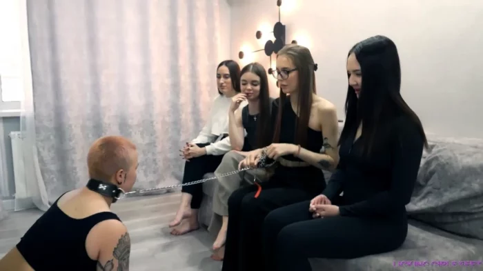 We Want To Test A New Whore - LICKING GIRLS FEET - MP4