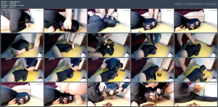 A Lot Of Shit For My Slave - MISTRESS BIANC - MP4