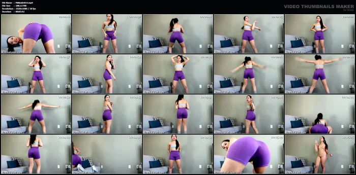 Ass Bouncing Workout Time - MISS KIMMY LE / KIMMY KALANI - MP4