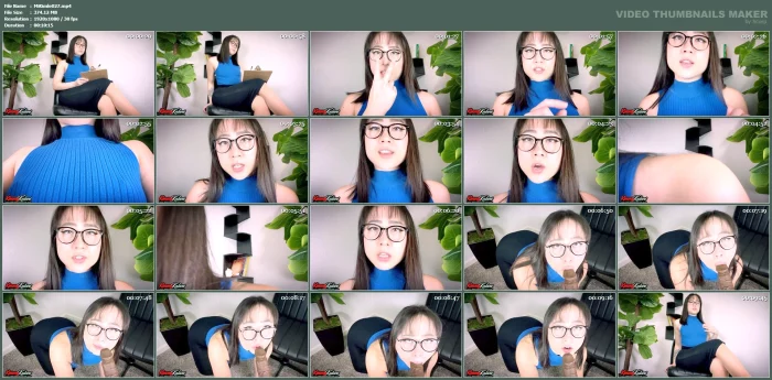 Caring Therapist's Secret Release - ASMR BJ - MISS KIMMY LE / KIMMY KALANI - MP4