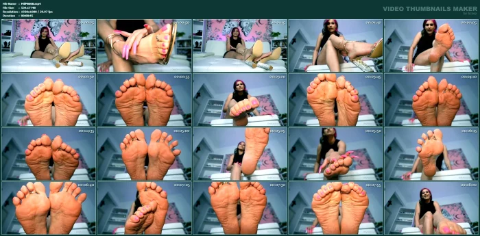 Boss Makes You Her Foot Boy - MILA P / GODDESS MILA / MILAAP - MP4