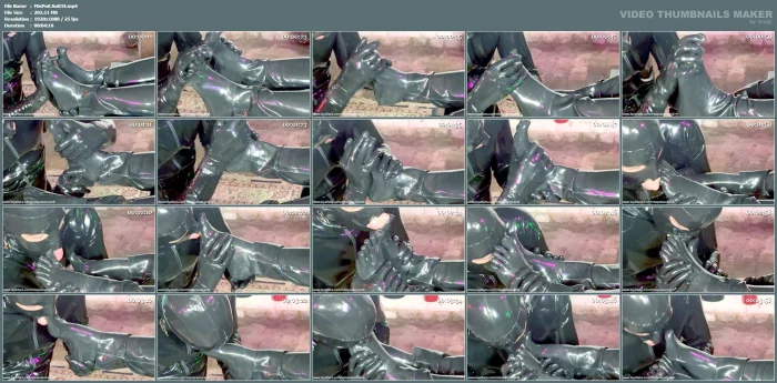 Foot And Latex Toes Worship - MISS POISON CANDI / HAUS OF POISON - MP4