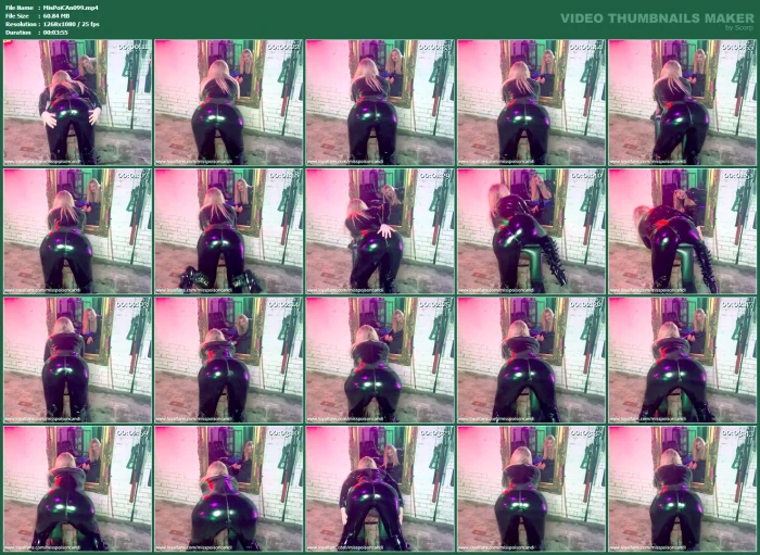 Worship My Shiny Ass - MISS POISON CANDI / HAUS OF POISON - MP4