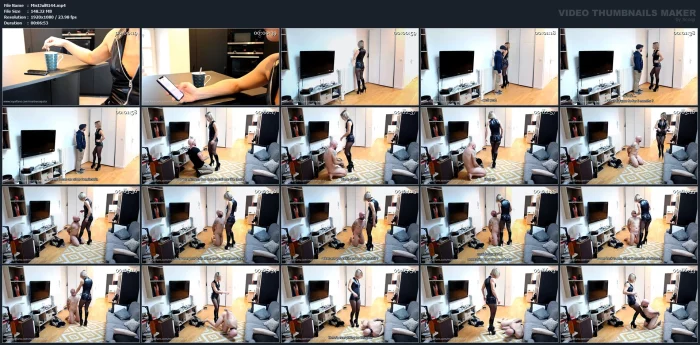 Part 1 Seeing A Contract Slave After 6 Months With No Any News - MAITRESSE JULIA - MP4