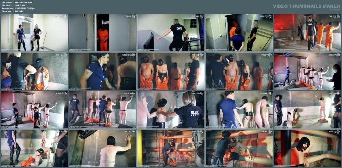 Sadistic Prison Wardens: Fugitives Interrogation - Diane Killer - MAITRESSE JULIA - MP4