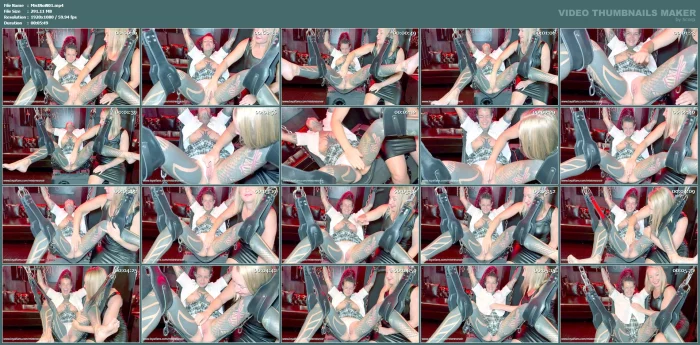 100 Pussy Spanks - MISTRESS NOIR - MP4