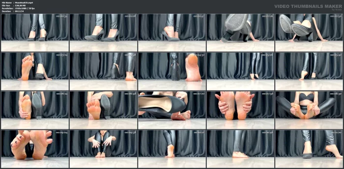 Close Ups Shoes High Heels - Toenail Worship One Shoe - MOMMY HOUSE / DOMINA LEE / STEPMOMMY HOUSE - MP4