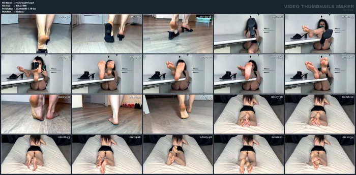 Peep At Pink Panties Ass Worship, Upskirt, Dirty Sandals - MOMMY HOUSE / DOMINA LEE / STEPMOMMY HOUSE - MP4