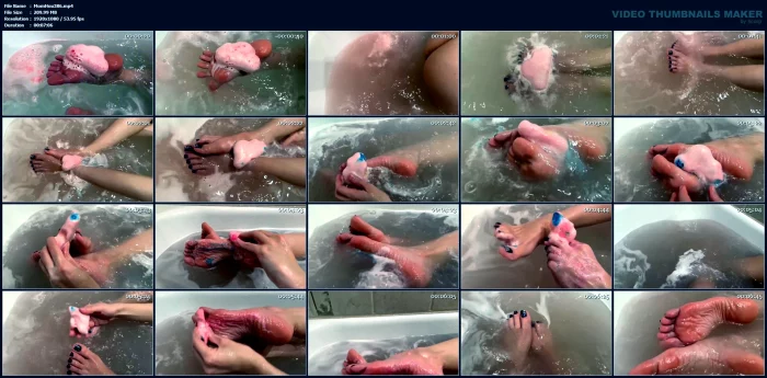 Step - Mommy Feet In The Bathtub - MOMMY HOUSE / DOMINA LEE / STEPMOMMY HOUSE - MP4