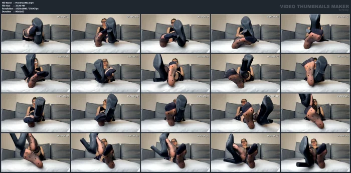 Subscribe! You Will Lick My Shoes And Lick My Feet - MOMMY HOUSE / DOMINA LEE / STEPMOMMY HOUSE - MP4