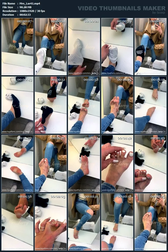 No Mirror Is Safe From Me - MRSLARRY / MISTRESS LARRY - MP4