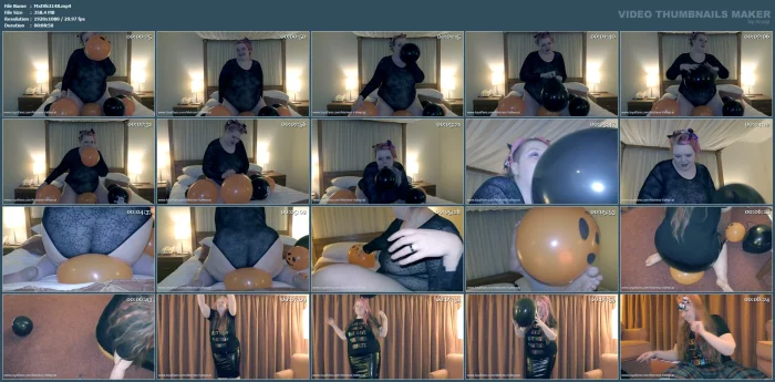 Fun With Balloons - MXTRESS VALLEYCAT / MXVALLEYCAT - MP4