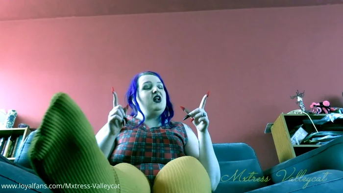 Giantess Wool Tights Jerk - MXTRESS VALLEYCAT / MXVALLEYCAT - MP4