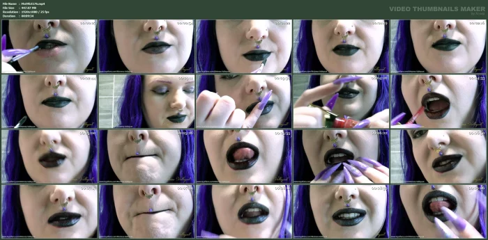 Gothic Lip Tease - MXTRESS VALLEYCAT / MXVALLEYCAT - MP4