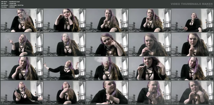 You Pay To Be Mesmerized By My Vape - MXTRESS VALLEYCAT / MXVALLEYCAT - MP4