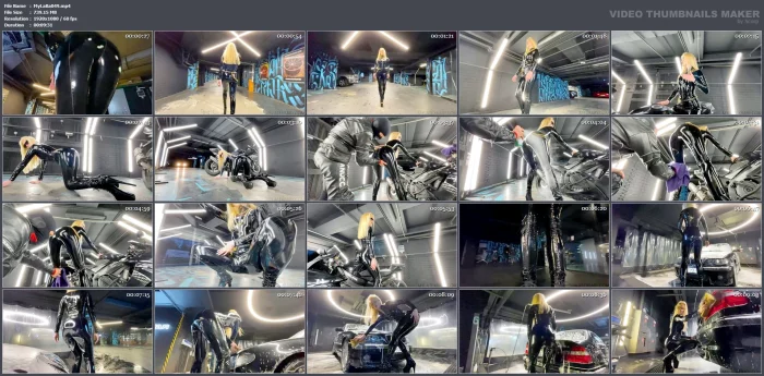 Inga Klykovskaya - Biker Decoration - MY LATEX BABY - MP4