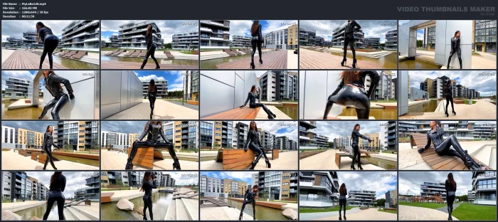 Ludmila - Leather Leggings - MY LATEX BABY - MP4