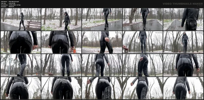 Marie - Latex & Overknee Boots - MY LATEX BABY - MP4