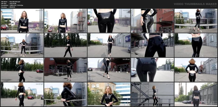 Rainbow Kate - Latex Leggings - MY LATEX BABY - MP4