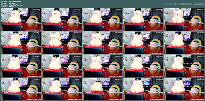 Permanent Fart Seat For Gamer Goddess - PASTEL GODDESS - MP4