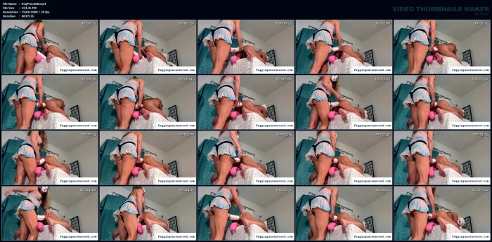 Stretching His Man Pussy With Mrhankeystoys - PEGGINGPRINCESS / PEGGINGUNCENSORRED - MP4