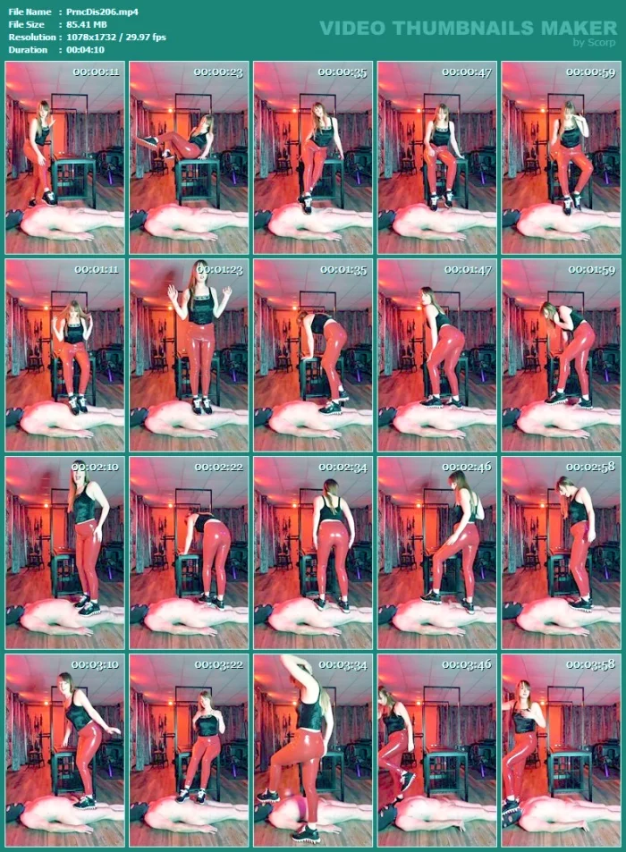 Louboutin Shark - Tooth Trainer Trampling - PRINCESS DISS - MP4