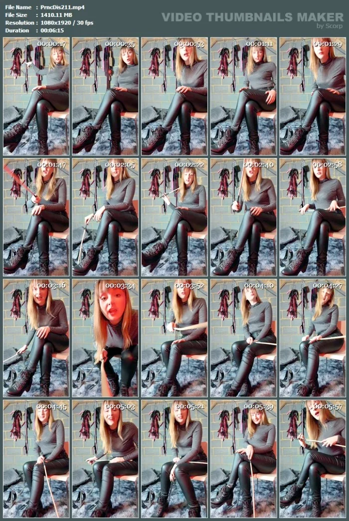 Moulding You Into My Pain Slave - PRINCESS DISS - MP4