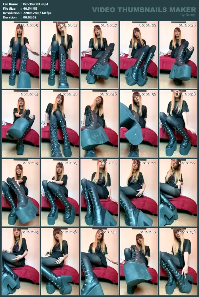 Suck On My Chunky Boots - PRINCESS DISS - MP4