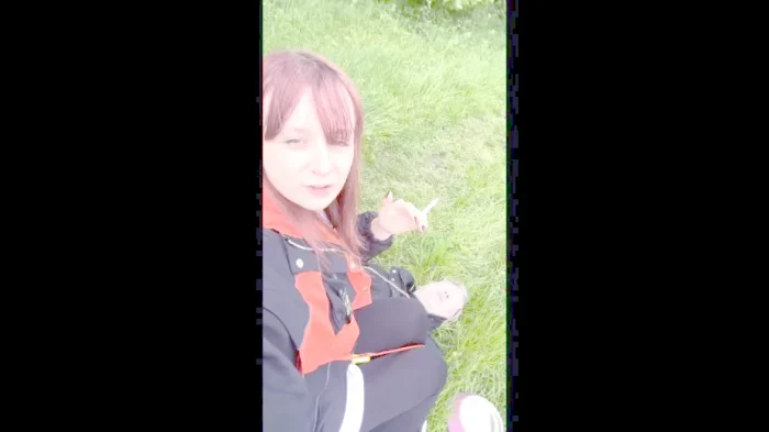 Walking, Human Ashtray, Leashed In Public With Princess Diss - PRINCESS DISS - MP4