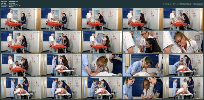 Jessica Jenkins, Louise Barlow, Tasha Jobbins In Scene: Getting His Spurt Back - PURE CFNM - MP4